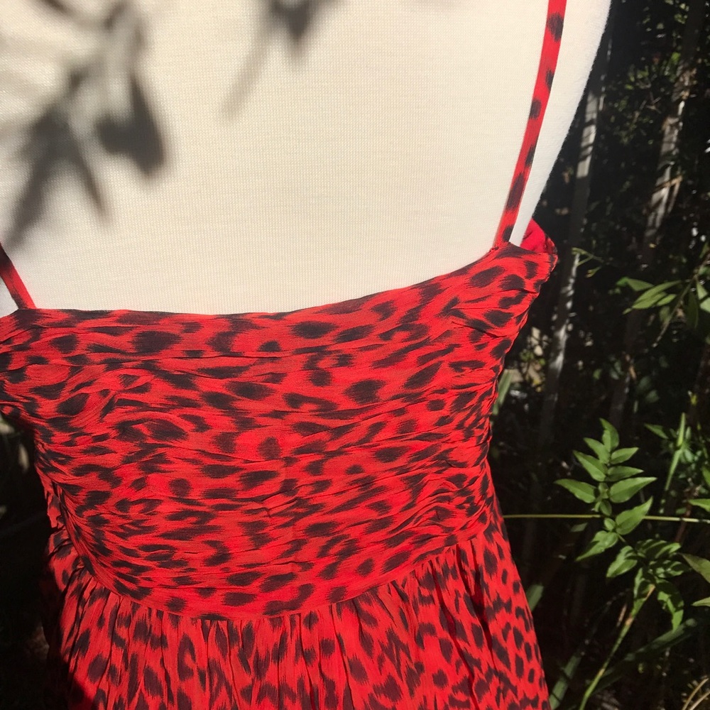 NINE WEST Silk Chiffon Dress NWOT! - Picture 5 of 8